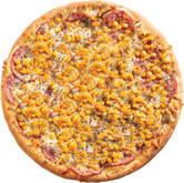 Pizza sabor Lombo e Creme tele-entrega Florianópolis e São José pedido online.
