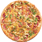 Pizza sabor Luz das Estrelas tele-entrega Florianópolis e São José pedido online.